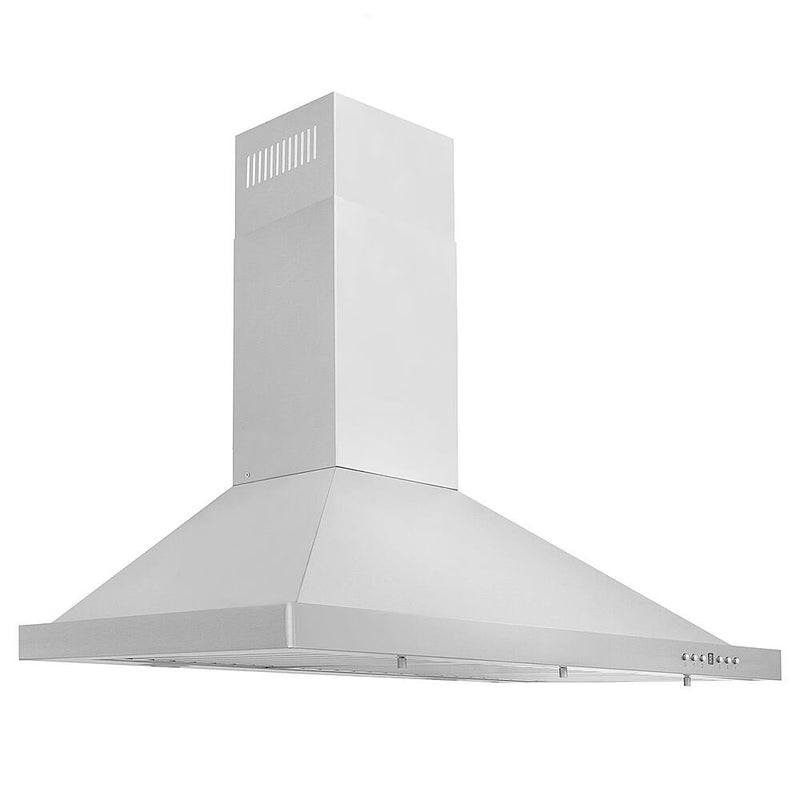 ZLINE - 30 inches - Externally Vented  Convertible - Wall Range Hood - Brushed Stainless Steel