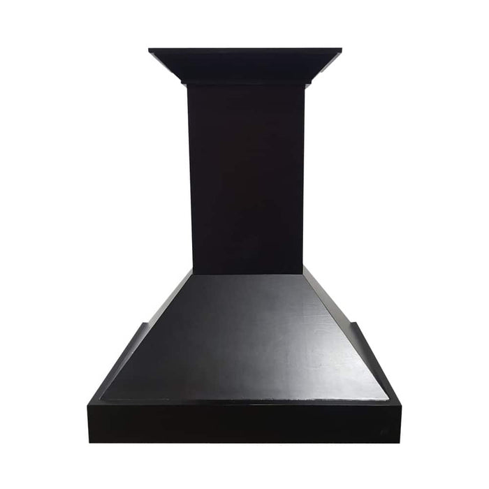 ZLINE - Designer Wood 30" Externally Vented Range Hood - Black Painted