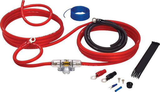 Stinger - 4000 Series 4GA Power Amplifier Wiring Kit for Car Audio Systems up to 1500W/150A - Red