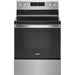 Whirlpool - 5.3 Cu. Ft. Freestanding Electric Range with Self-Cleaning and Frozen Bake - Stainless Steel