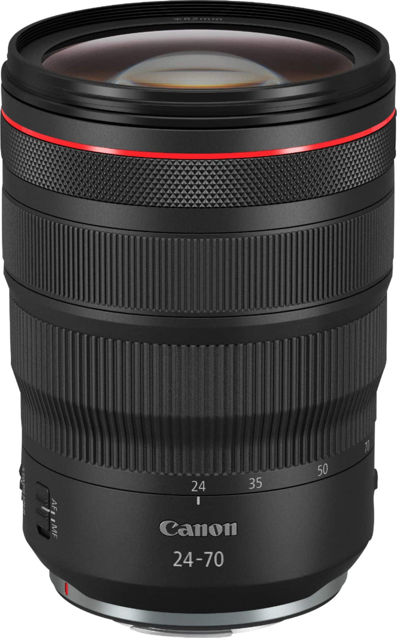 Canon - RF24-70mm F2.8L IS USM Standard Zoom Lens for EOS R-Series Cameras - Black