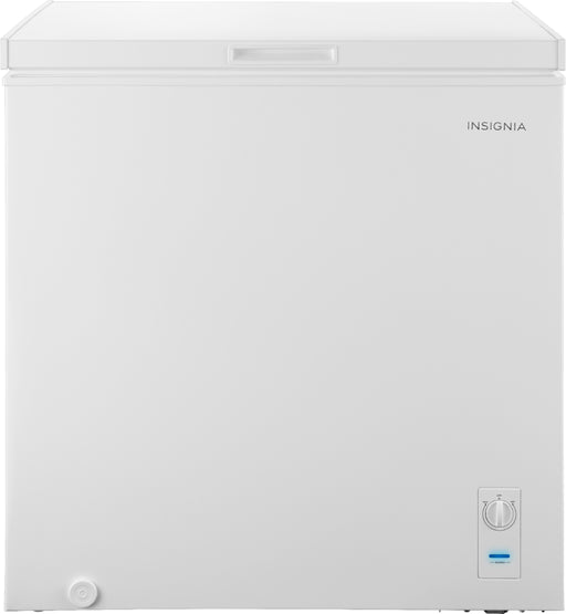 Insignia - 7.0 Cu. Ft. Garage Ready Chest Freezer - White