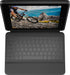 Logitech - Rugged Folio Keyboard Folio for Apple iPad (7th 8th  9th Gen) with Durable Spill-Proof Design - Graphite