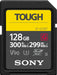 Sony SF-G series TOUGH SF-G128T - flash memory card - 128 GB - SDXC UHS-II