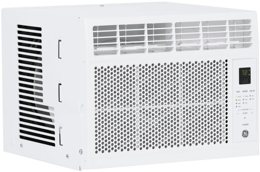 GE - 250 Sq. Ft. 6000 BTU Window Air Conditioner with Remote - White