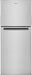 Whirlpool - 11.6 Cu. Ft. Top-Freezer Counter-Depth Refrigerator - Stainless Steel