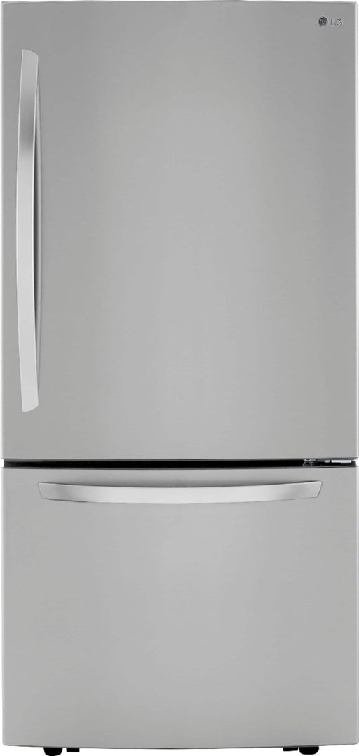 LG - 25.5 Cu. Ft. Bottom-Freezer Refrigerator with Ice Maker - PrintProof Stainless Steel