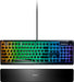 SteelSeries - Apex 3 Full Size Wired Membrane Whisper Quiet Switch Gaming Keyboard with 10 zone RGB Backlighting - Black