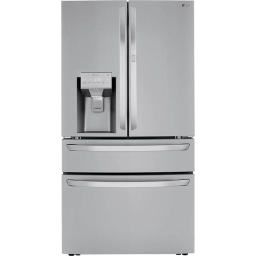 LG - 29.5 Cu. Ft. 4-Door French Door-in-Door Smart Refrigerator with Craft Ice - Stainless Steel