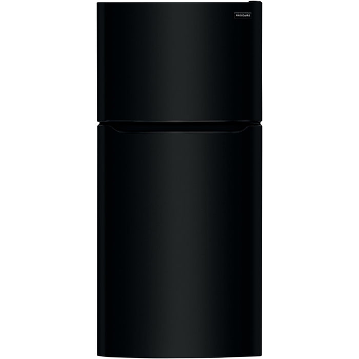 Frigidaire - 20 Cu. Ft. Top-Freezer Refrigerator - Black