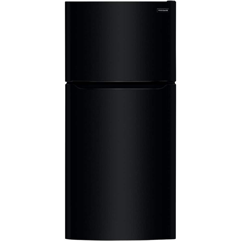 Frigidaire - 30 in. Wide 20 Cu. Ft. Garage Ready Top-Freezer Refrigerator - Black
