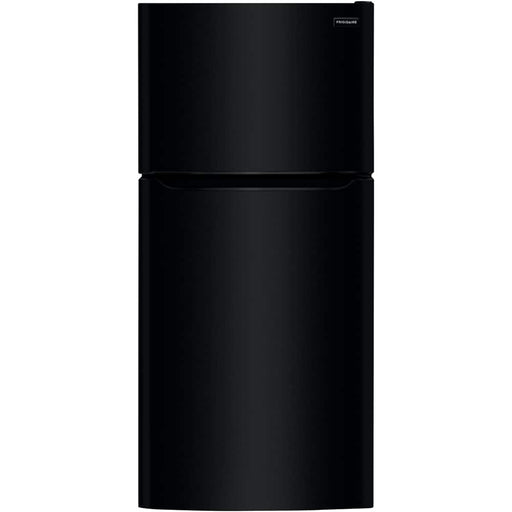 Frigidaire - 30 in. Wide 20 Cu. Ft. Garage Ready Top-Freezer Refrigerator - Black