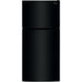 Frigidaire - 20 Cu. Ft. Top-Freezer Refrigerator - Black