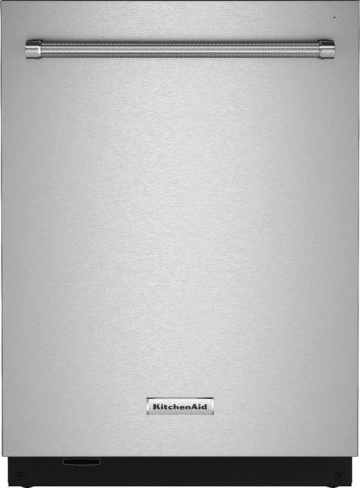 KitchenAid - 24" Top Control Built-In Stainless Steel Tub Dishwasher with 3rd Rack Fan-Enabled ProDry 44 dBA - Stainless Steel