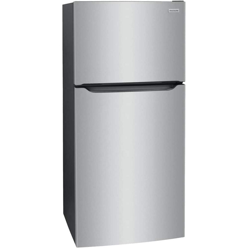 Frigidaire - 20 Cu. Ft. Garage Ready Top-Freezer Refrigerator - Stainless Steel