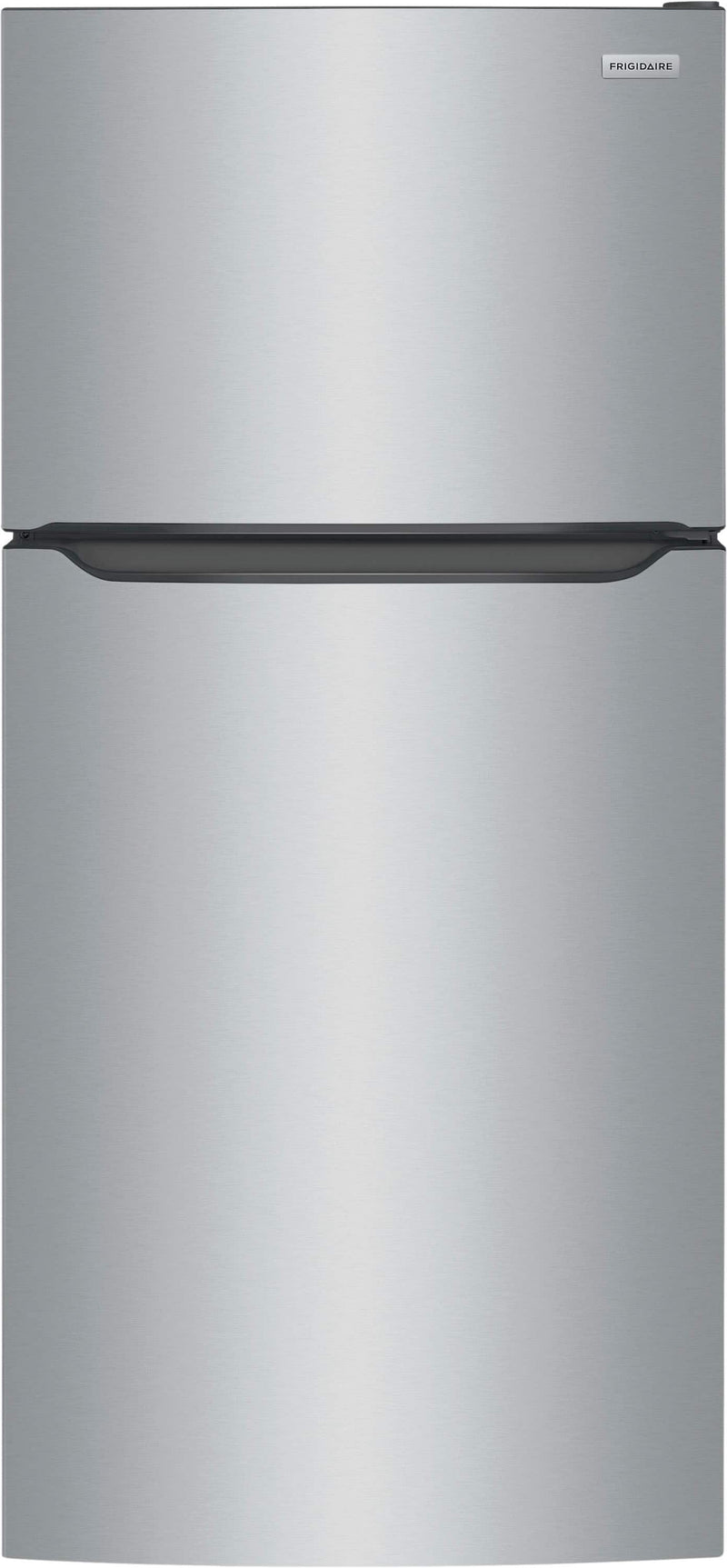Frigidaire - 30 in. Wide 20 Cu. Ft. Garage Ready Top-Freezer Refrigerator - Stainless Steel