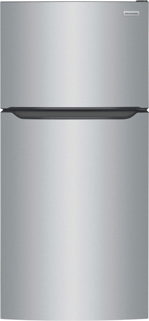 Frigidaire - 30 in. Wide 20 Cu. Ft. Garage Ready Top-Freezer Refrigerator - Stainless Steel