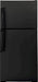 GE - 21.9 Cu. Ft. Top-Freezer Refrigerator with Garage Ready Performance - Black