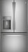 GE Profile - 22.1 Cu. Ft. French Door Counter-Depth Refrigerator with Hands-Free AutoFill - Stainless Steel