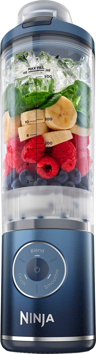 Ninja - Blast Max 22oz Portable Blender - Deep Navy