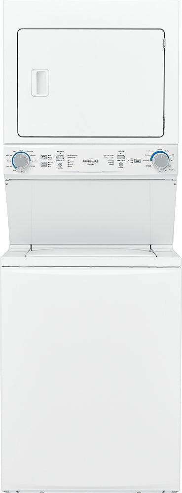 Frigidaire - 3.9 Cu. Ft. Top Load Washer and 5.5 Cu. Ft. Electric Dryer Laundry Center with MaxFill - White