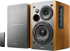 Edifier - R1280T 4" 42-Watt Powered Bookshelf Speaker (Pair) - Brown