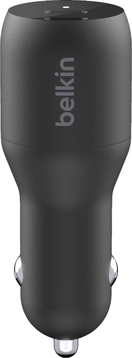 Belkin - BOOSTCHARGE  Dual USB-C Car Charger 36W - Black