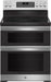 GE - 6.6 Cu. Ft. Freestanding Double Oven Electric Convection Range with Self-Steam Cleaning and No-Preheat Air Fry - Stainless Steel