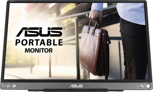 ASUS - ZenScreen 15.6 IPS FHD USB Type-C Portable Monitor with Foldable Smart Case - Dark Gray