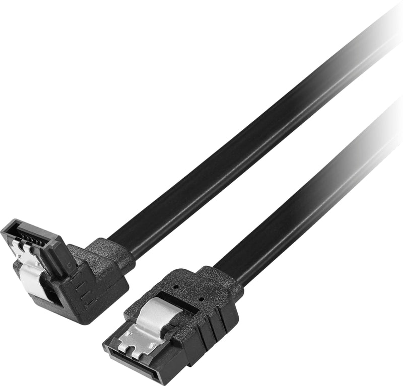 Insignia - 2' SATA III Hard Drive Cable - Black