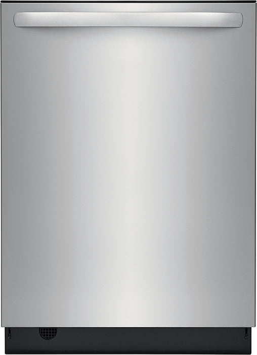 Frigidaire 24" Top Control Built-In Dishwasher with Stainless Steel Tub 3rd Rack 49 dBA - Stainless Steel