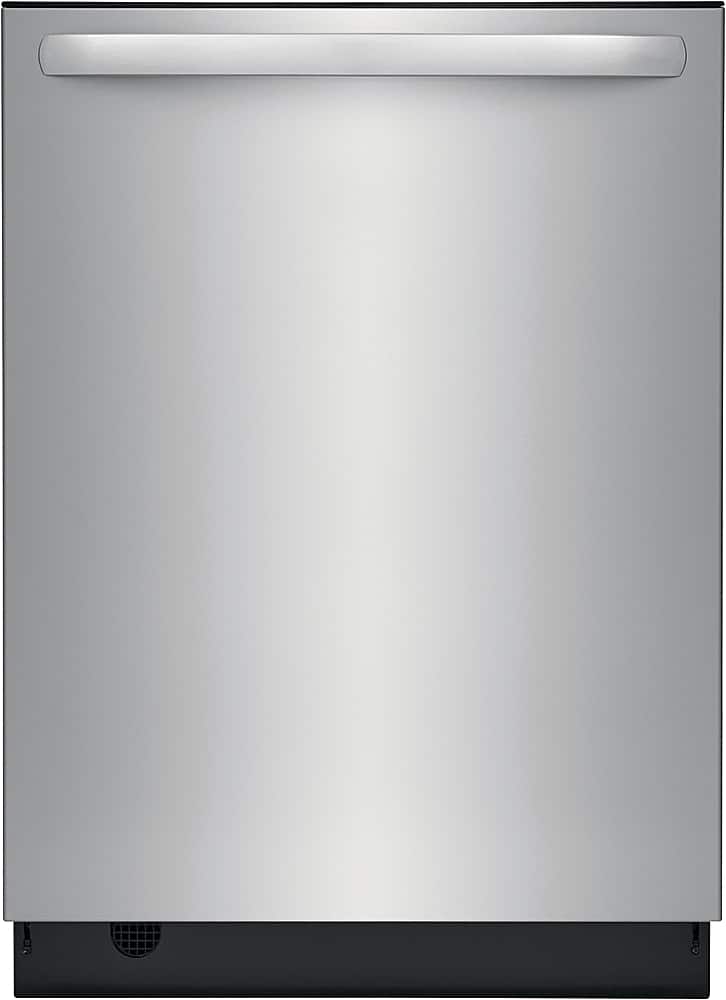 Frigidaire - 24" Built-In Stainless Steel Tub Dishwasher with 3rd Rack EvenDry System 49 dBA - Stainless Steel
