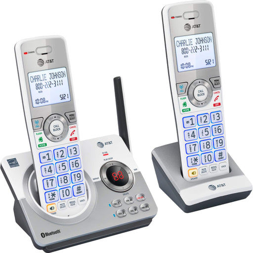 ATT - 2 Handset Connect to Cell Answering System with Unsurpassed Range - White