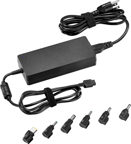 Insignia - Universal 180W High Power Laptop Charger with Surge Protection - Black