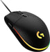 Logitech - G203 LIGHTSYNC Wired Optical Gaming Mouse with 8000 DPI sensor - Black