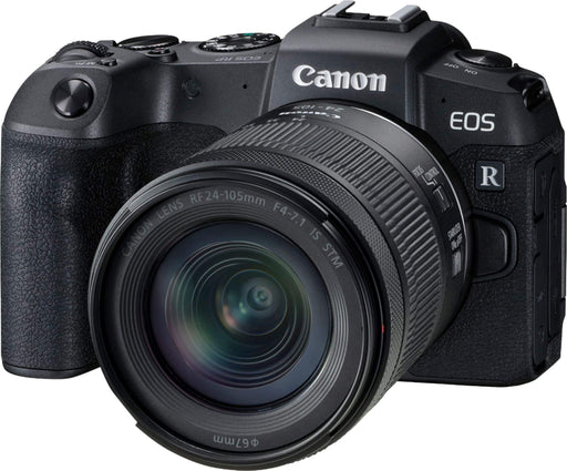 Canon - EOS RP Mirrorless Camera with RF24-105mm f/4-7.1 IS STM Lens - Black