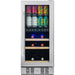 NewAir - Premium 9-Bottle Dual Zone Wine Cooler - Stainless Steel