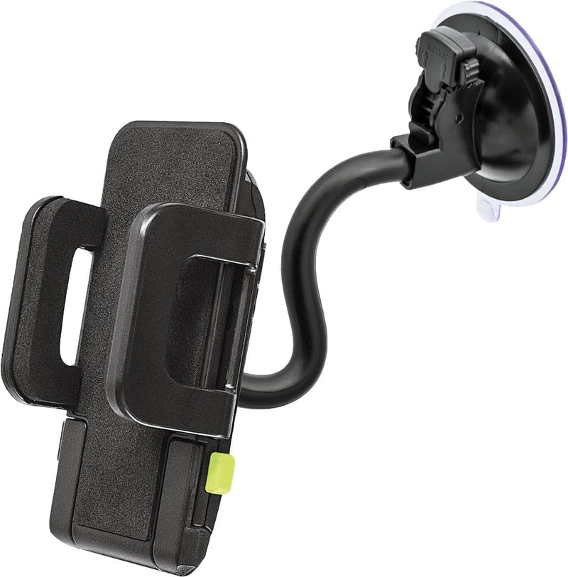 Bracketron - TripGrip Window  Vent Mount for Most Cell Phones - Black