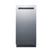 Summit Appliance - 15" 62-Lb. Freestanding Icemaker - Stainless Steel