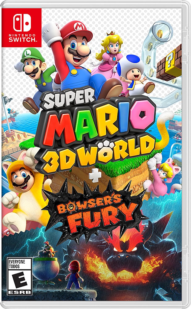Super Mario 3D World + Bowser’s Fury - Nintendo Switch  OLED Model Nintendo Switch Nintendo Switch Lite