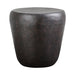 Simpli Home Garvy - accent side table - round - rustic bronze