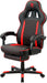 Arozzi - Mugello Special Edition Gaming Chair with Footrest - Red