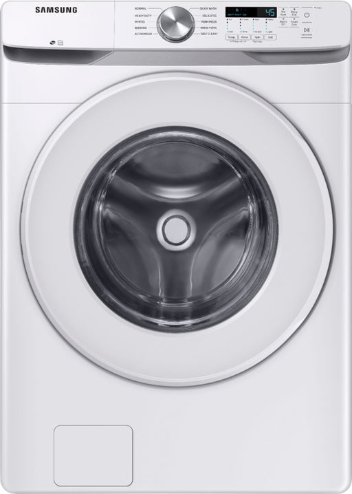 Samsung - 4.5 Cu. Ft. High Efficiency Stackable Smart Front Load Washer with Vibration Reduction Technology+ - White