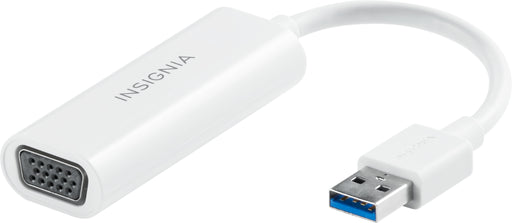 Insignia - USB to VGA Adapter - White