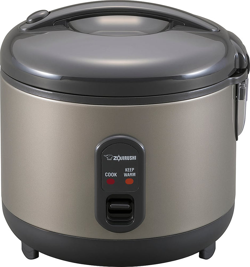 Zojirushi - 5.5 Cup (Uncooked) Automatic Rice Cooker  Warmer - Metallic Gray