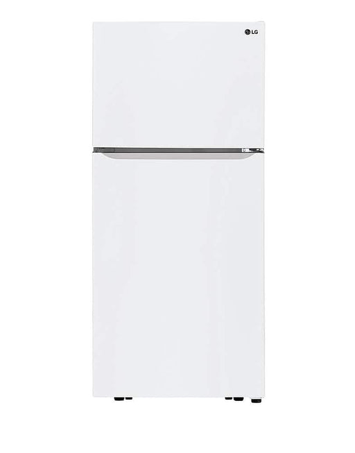 LG - 30-in Wide 20.2 Cu. Ft. Top Freezer Refrigerator - White