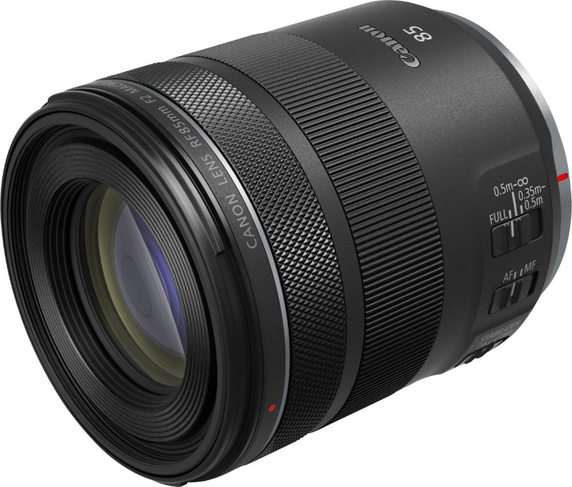 Canon - RF85mm F2 Macro IS STM Medium Telephoto Lensfor EOS R-Series Cameras - Black