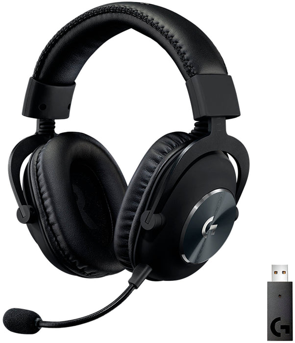 Logitech - G PRO X Wireless Gaming Headset for PC - Black