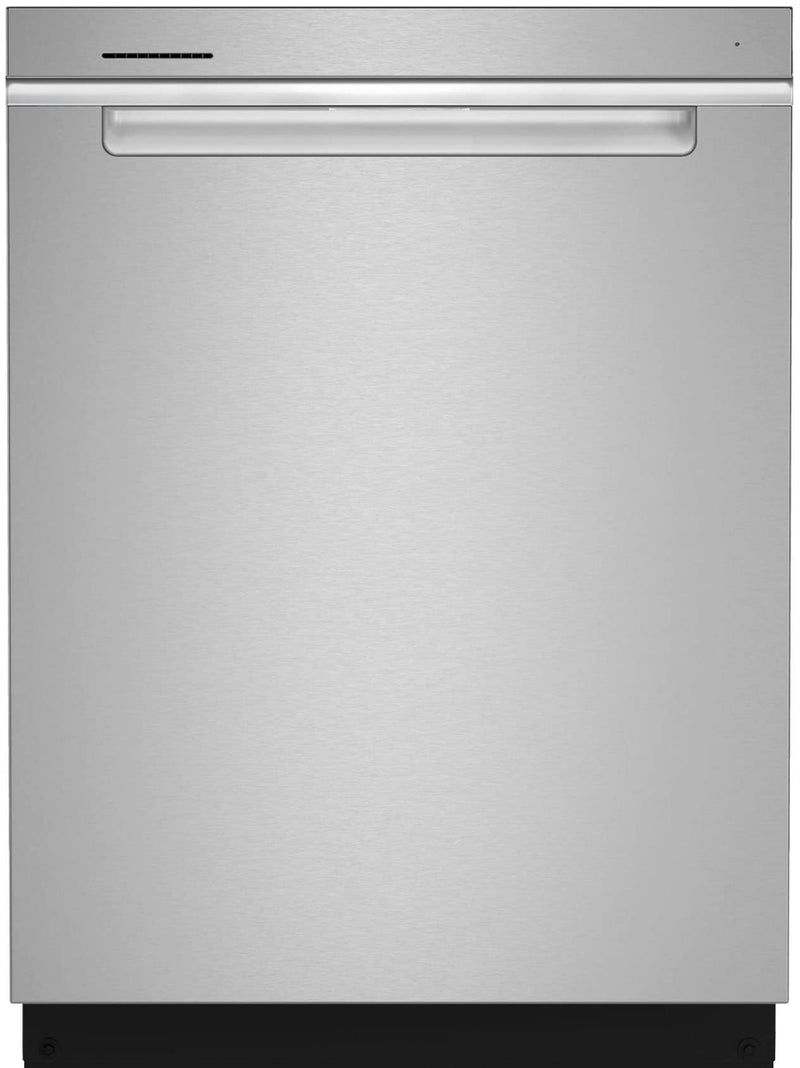 Whirlpool - 24 inch Top Control Built-In Stainless Steel Tub Dishwasher with 3rd Rack AI Intelligent Wash 47 dBA - Stainless Steel