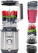 GE - 5-Speed 64-Oz. Blender with Blender Cups - Stainless Steel